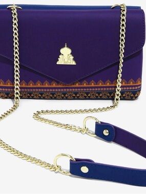 Loungefly Disney Aladdin double sided crossbody clutch
